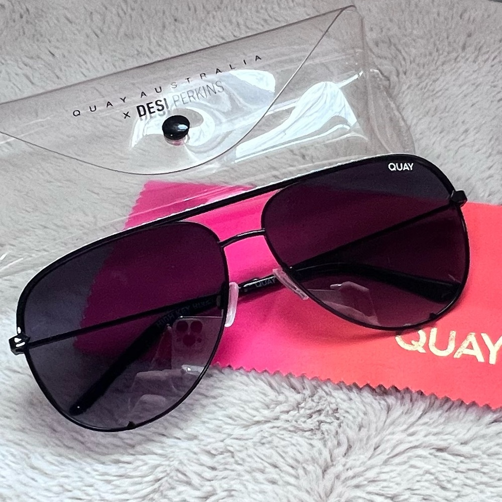 Quay Australia High Key Rivet sunglasses
